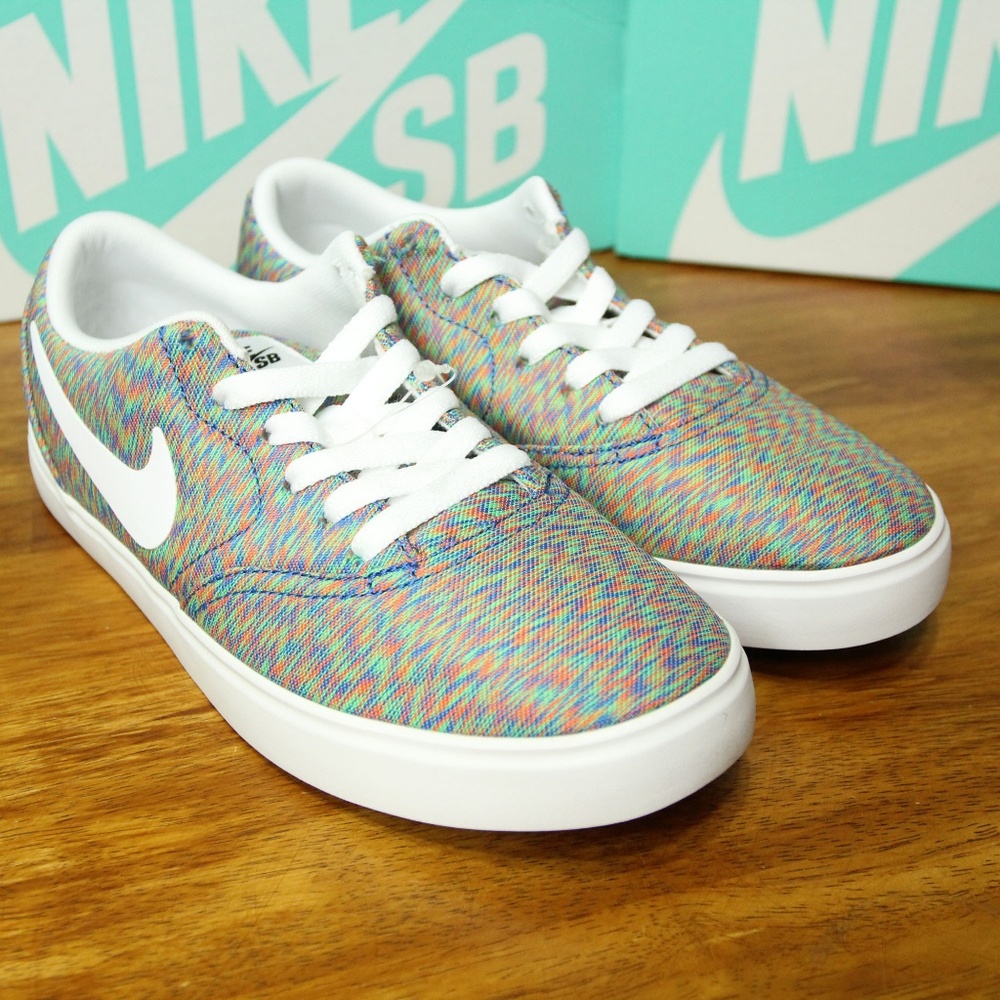 Nike SB Check PRM Premium GS MultiColor AO2983-900 - Picture 2 of 8